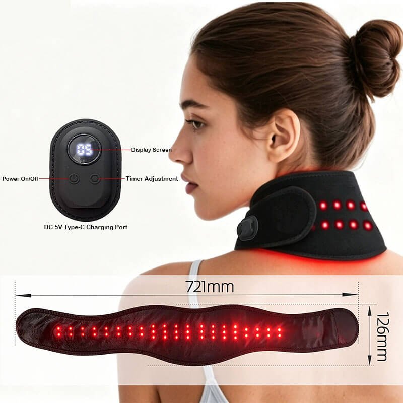 Neck Massager with Red Light Therapy - Image 3