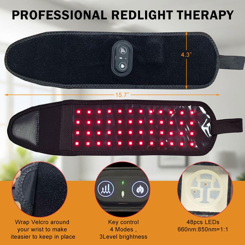 Rechargeable Red Light Therapy Wrist Wrap Manufacturer - Image 4