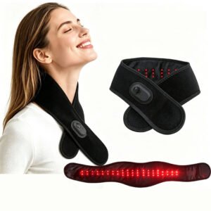 Neck Massager with Red Light Therapy